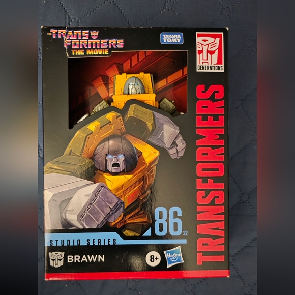 Transformers Studio Series 86-22 Deluxe Class Brawn Takara Tomy (Not Mint) - Picture 2 of 14